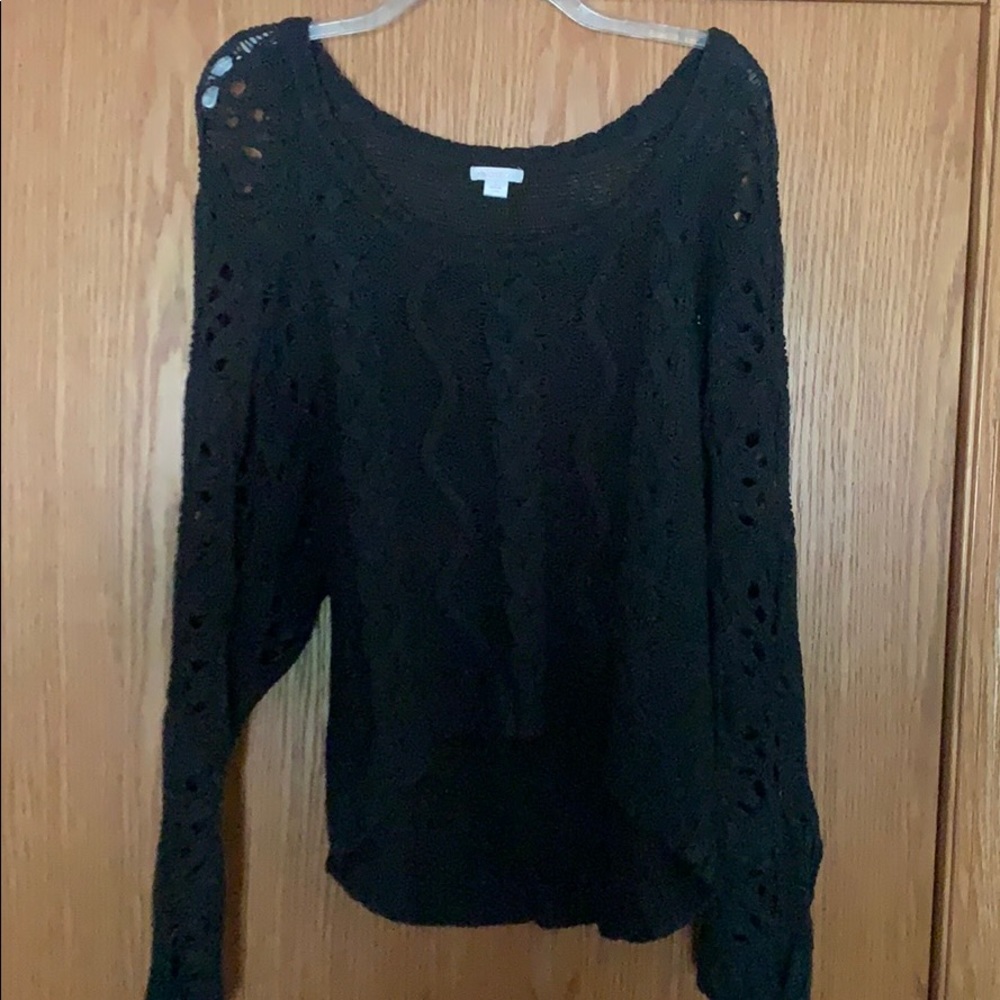 Off the shoulder sweater